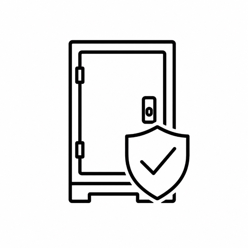 control cabinet Shield and Door