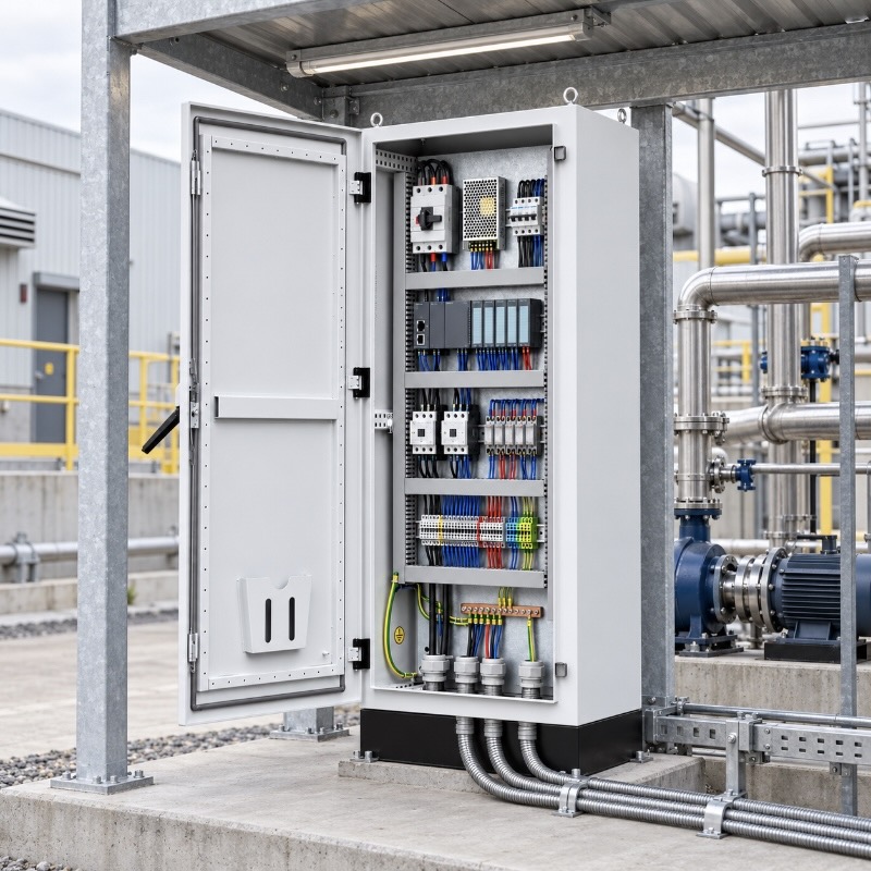 Outdoor PLC Control Enclosure