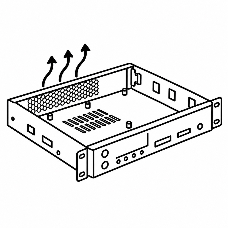 Electronic Chassis Ventilation & Structure