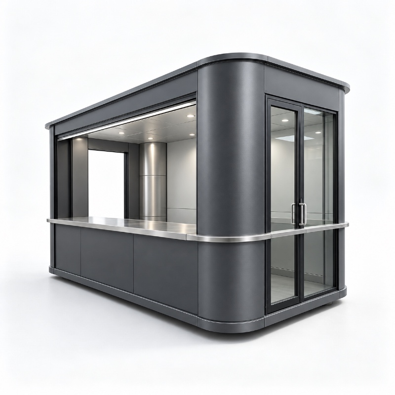 Custom Outdoor Service Booth Enclosure