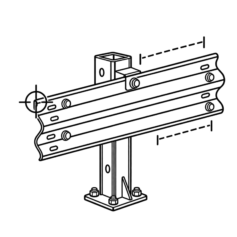 Highway Guardrail System Component Accuracy