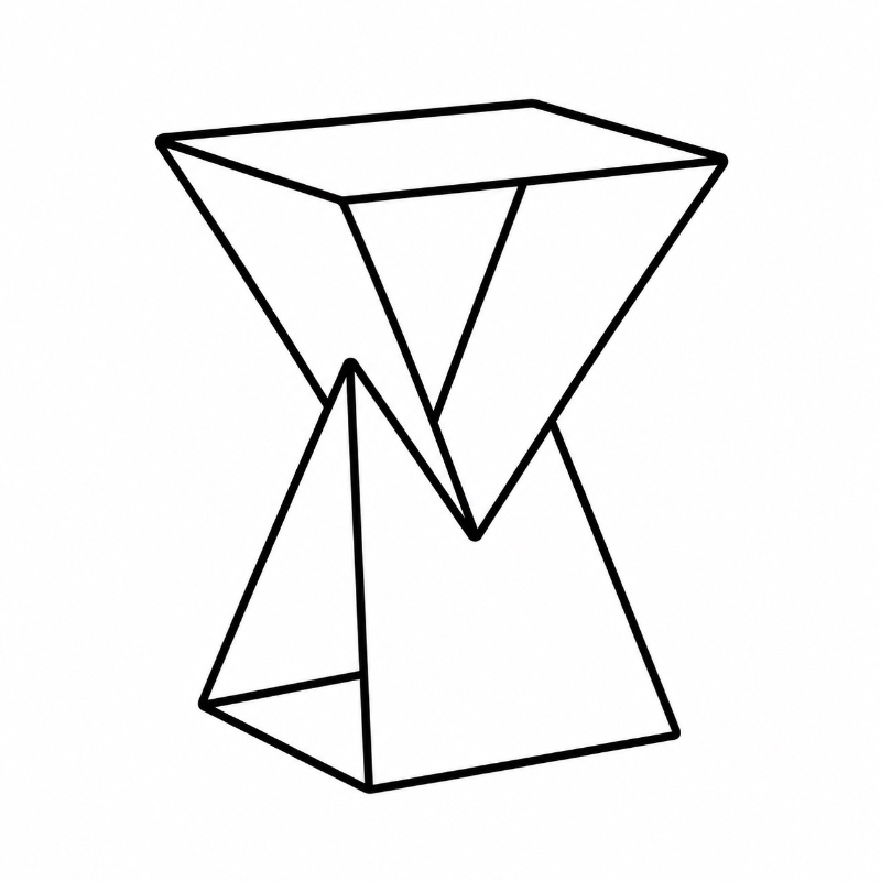 Metal Side Table Frame & Base Design