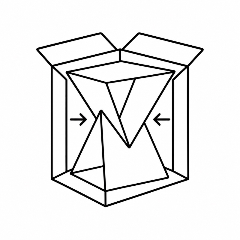 Metal Side Table Packaging Efficiency